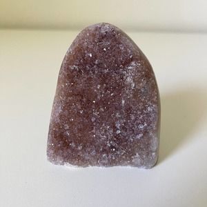 Rainbow Amethyst Sugar Druzy Crystal Cut Base